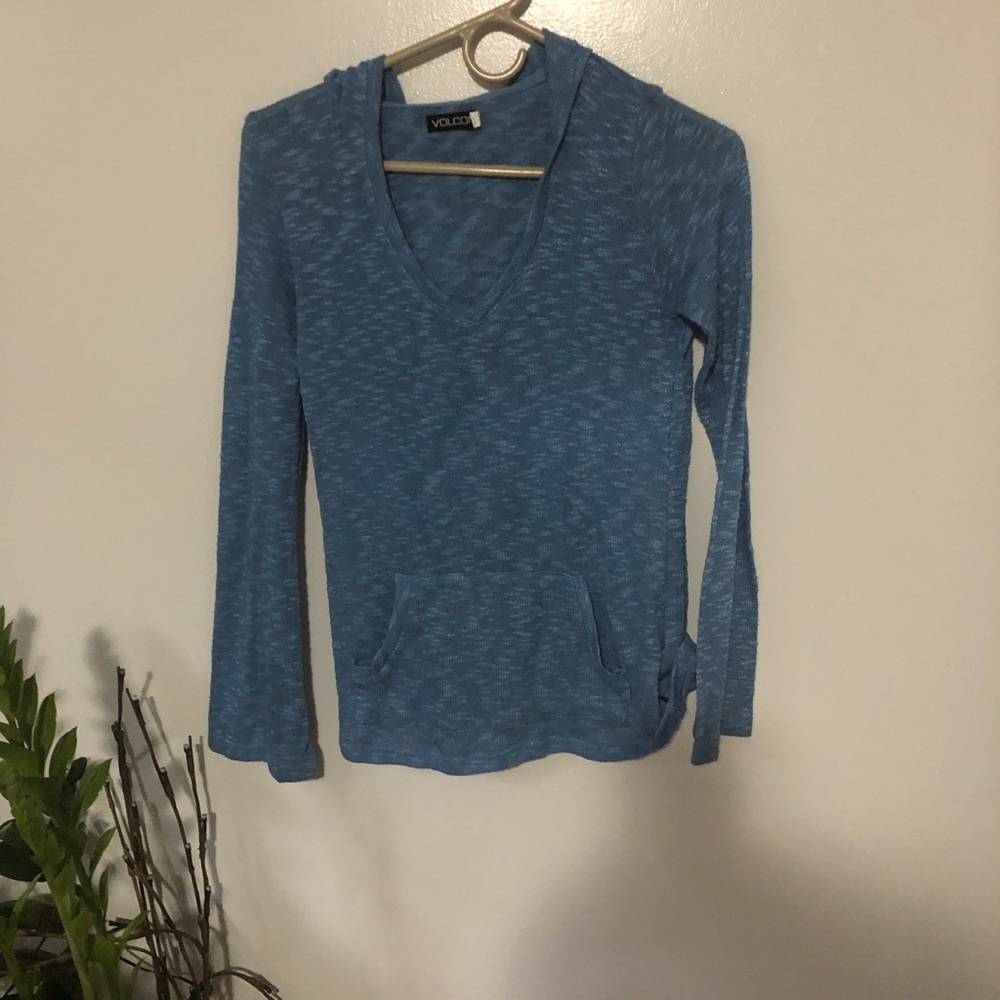 Volvo’s lightweight v-neck hoodie